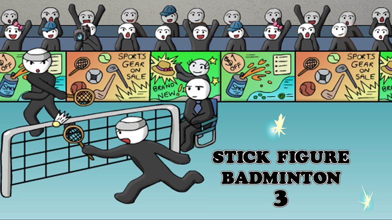 Game Stick Figure Badminton 3 preview