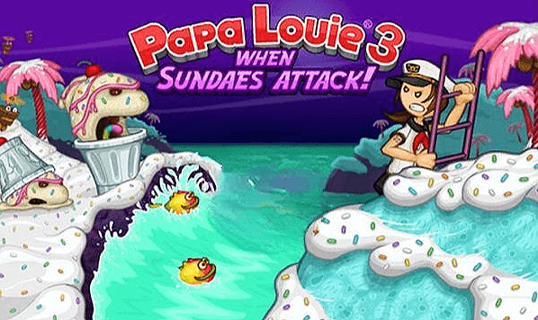 Game Papa Louie 3: When Sundaes Attack preview