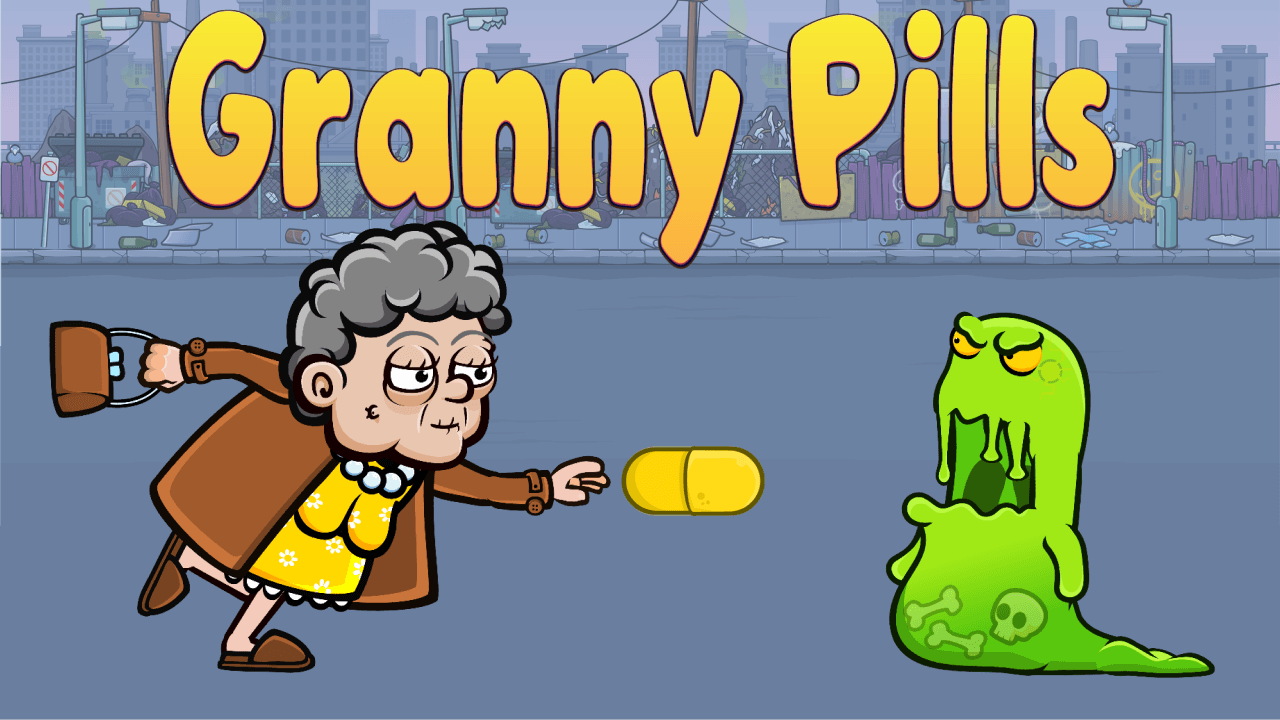 Game Granny Pills: Defend Cactuses preview