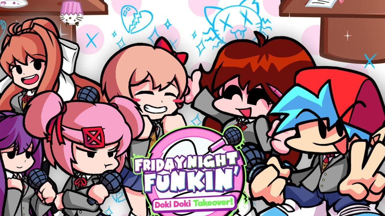 Game FNF: Doki Doki Takeover! preview