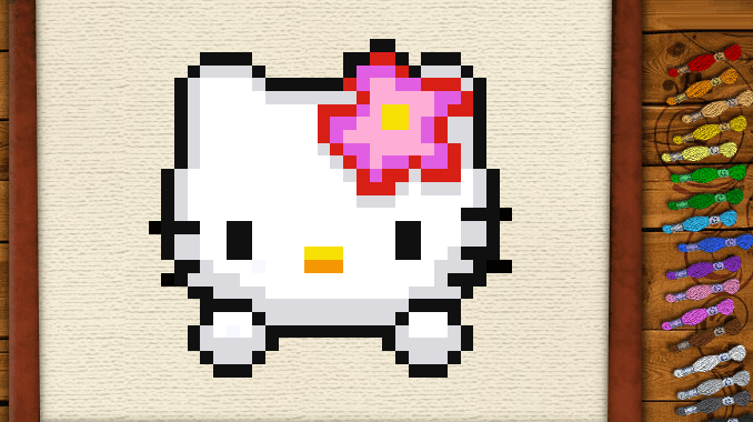 Game Hello Kitty Cross Stitch preview