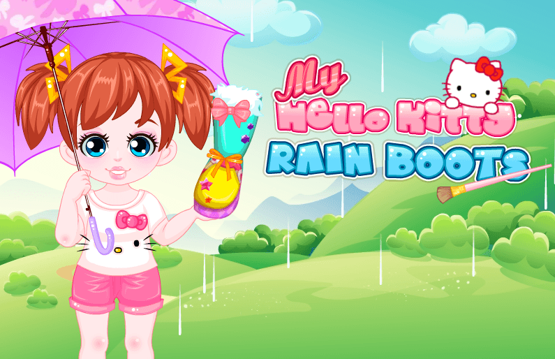 Game My Hello Kitty Rain Boots preview