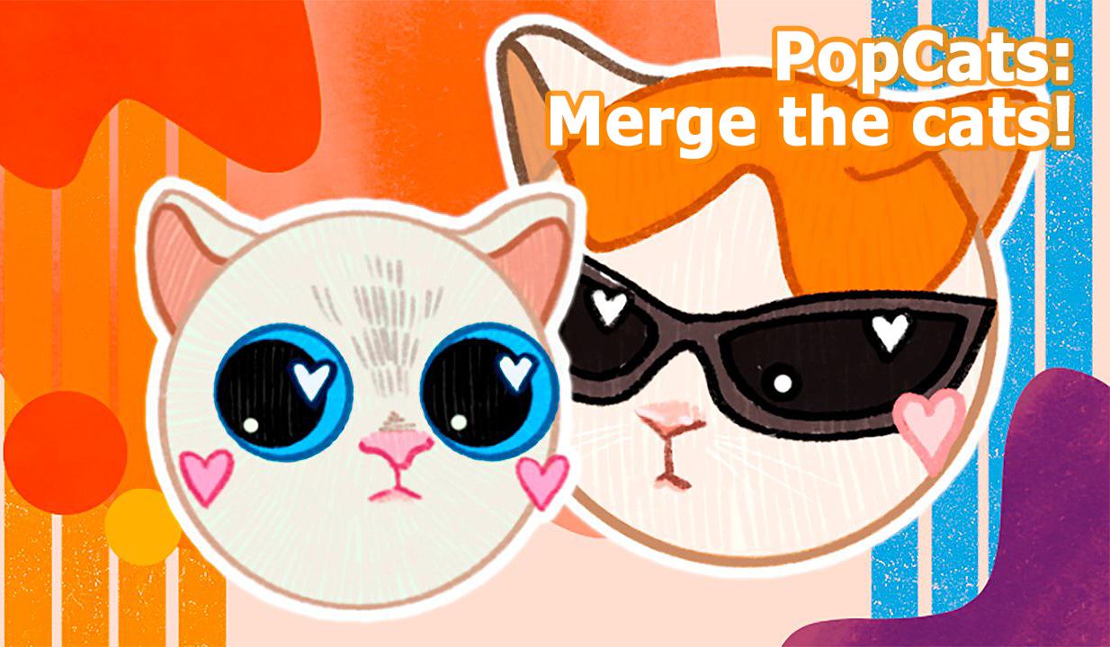 Game PopCats: Merge the cats! preview