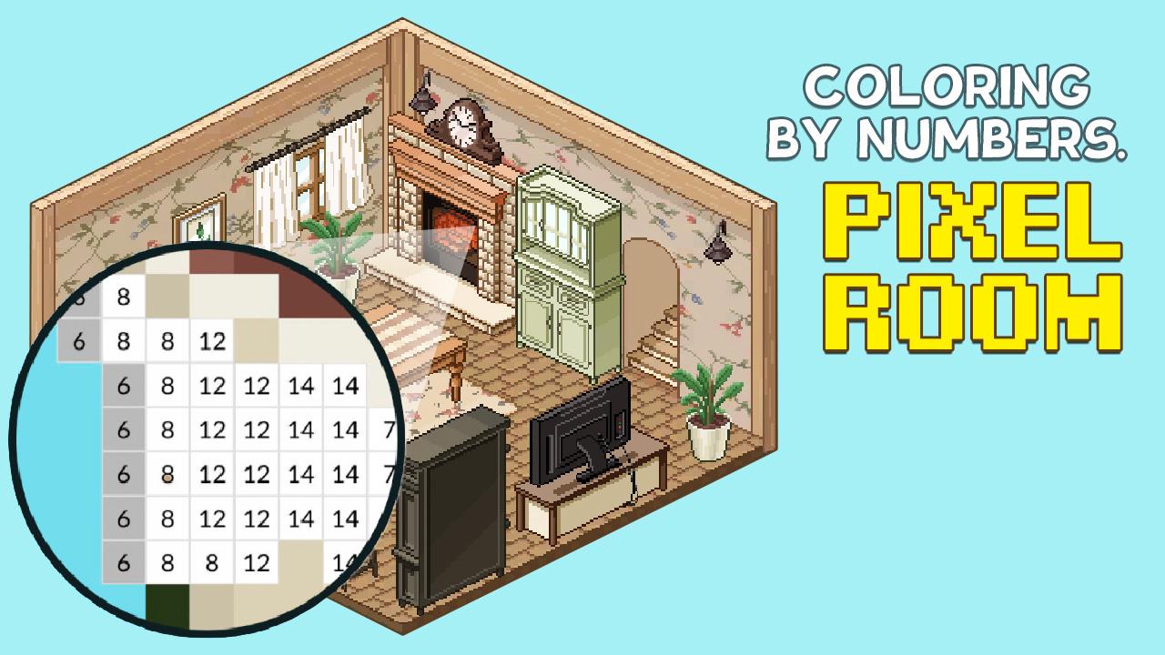 Game Coloring by Numbers: Pixel Room preview