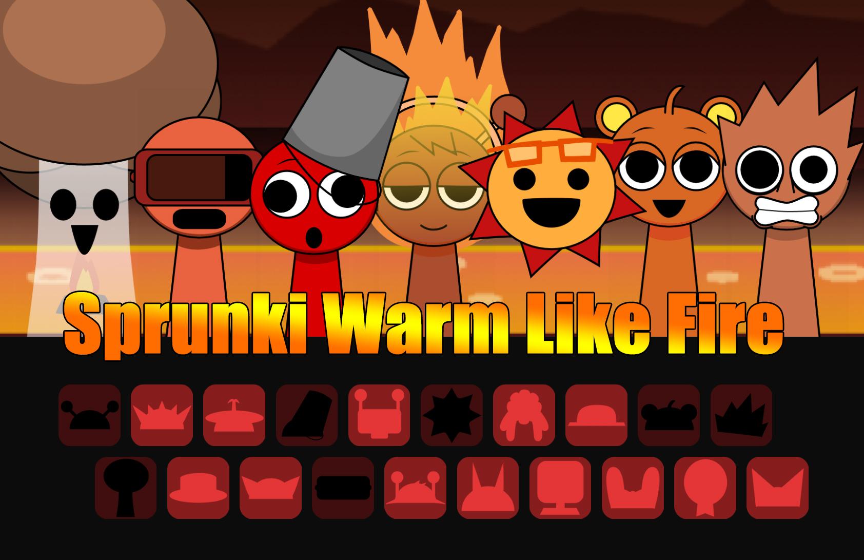 Game Warm Like Fire - Sprunki Incredibox preview