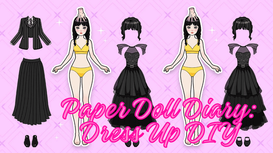 Game Paper Doll Diary: Dress Up DIY preview