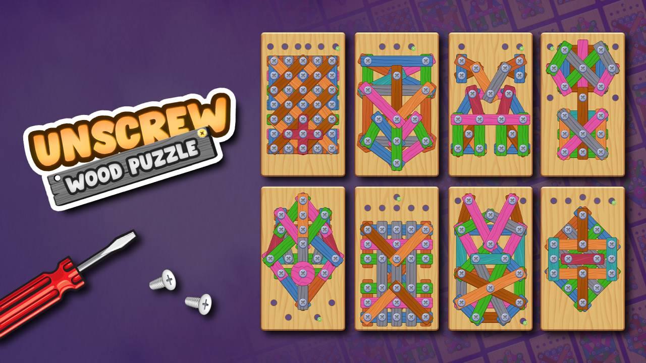 Game Unscrew Wood Puzzle preview