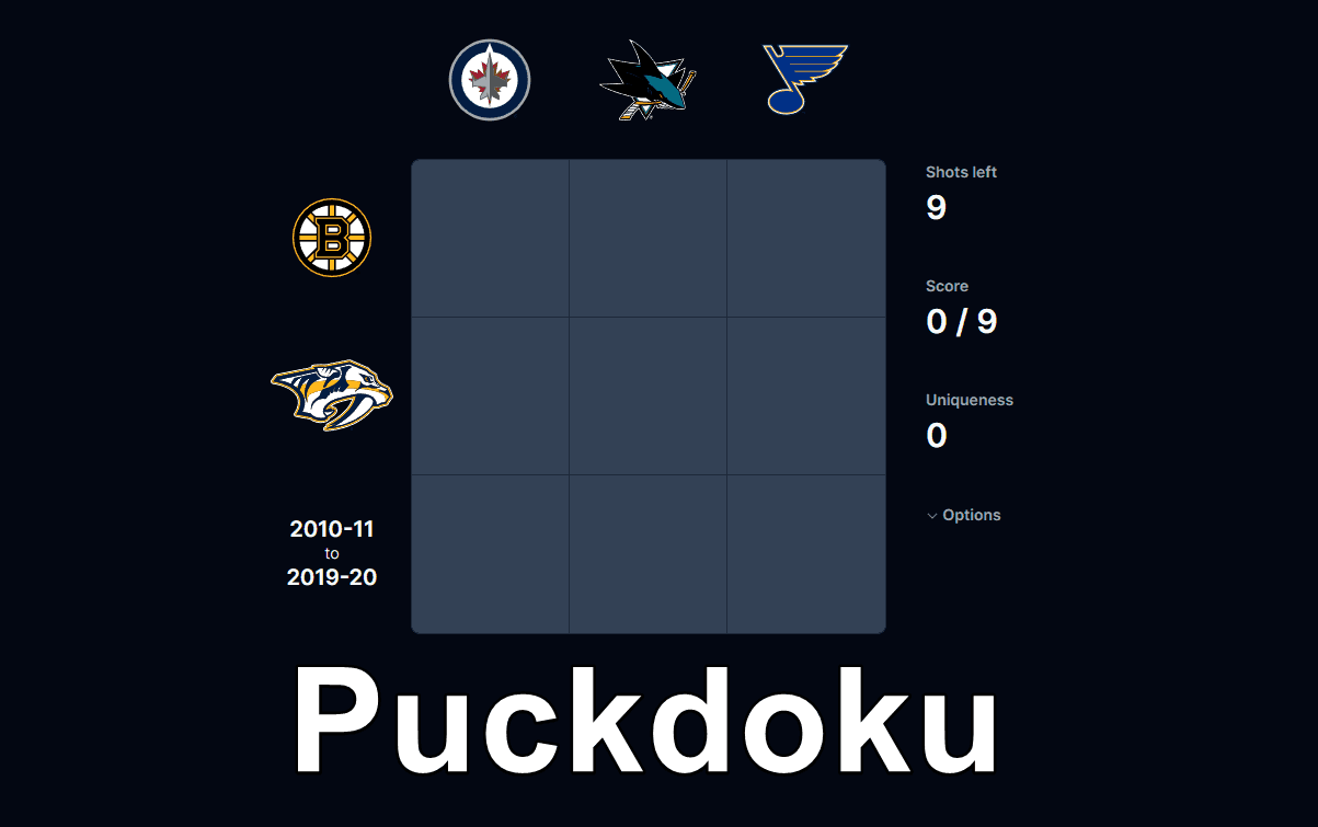 Game Puckdoku preview